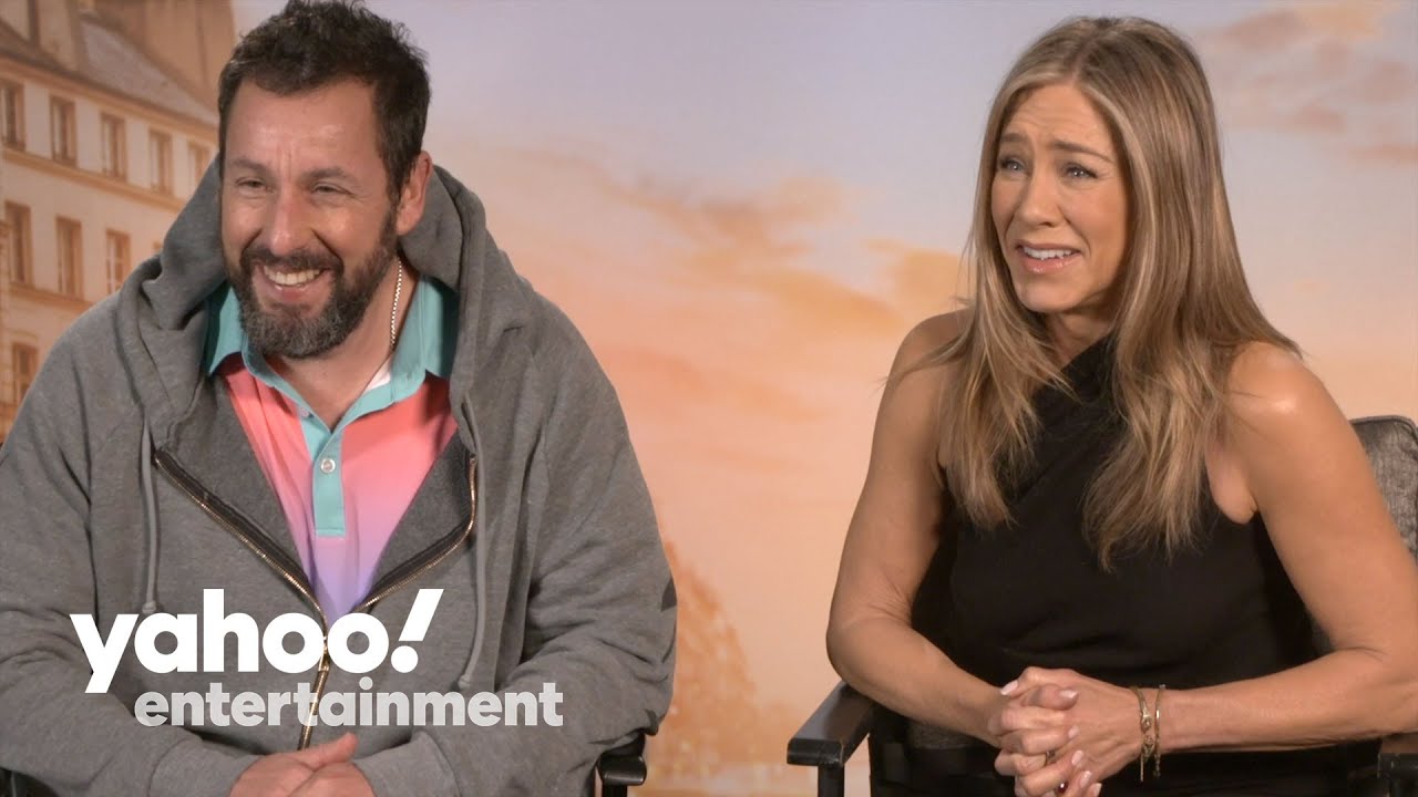 Jennifer Aniston and Adam Sandler talk 'Murder Mystery 2,' first onscreen kills and 'Leprechaun'