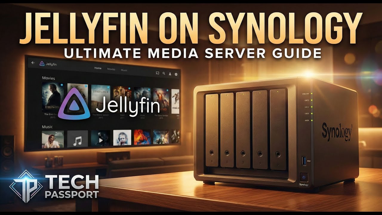 How to install Jellyfin Server inside Synology NAS - Setup Self-hosted Media Streaming Server