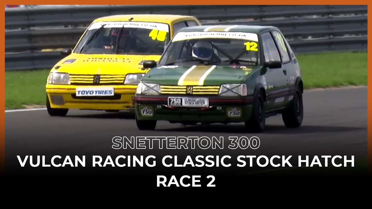 Vulcan Racing Classic Stock Hatch Championship - Snetterton 300 2025 - Race 2