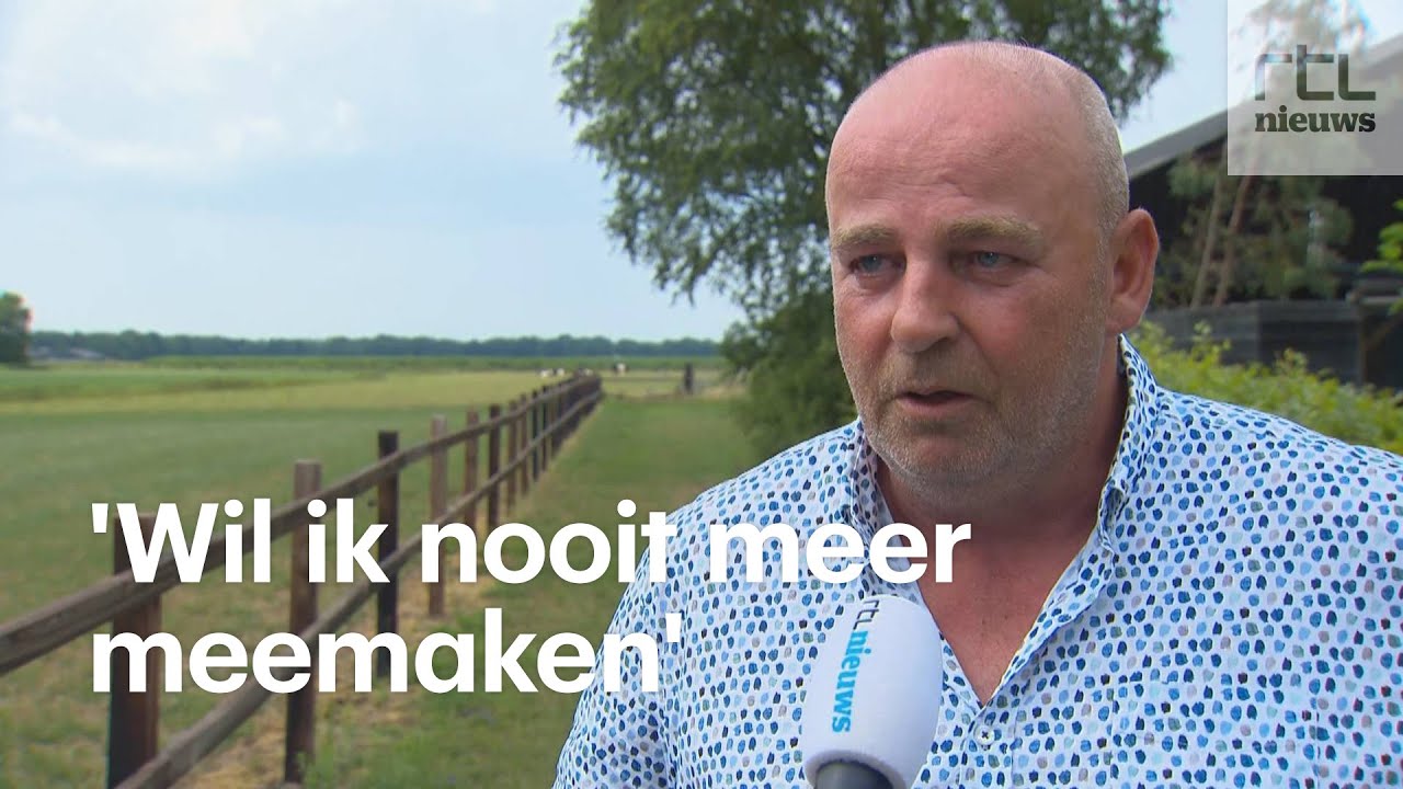 Johan hielp hobbyboer na beet vermoedelijke wolf