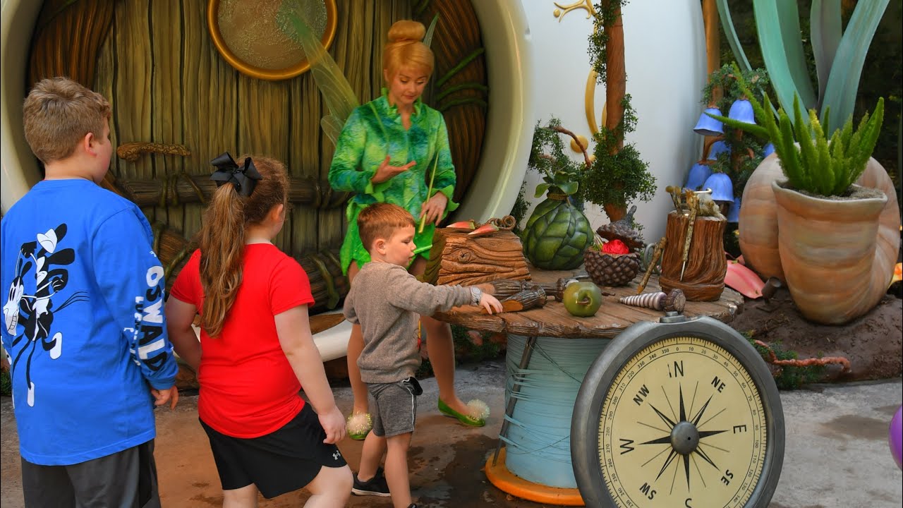 Tinkerbell Meet and Greet at Disneyland
