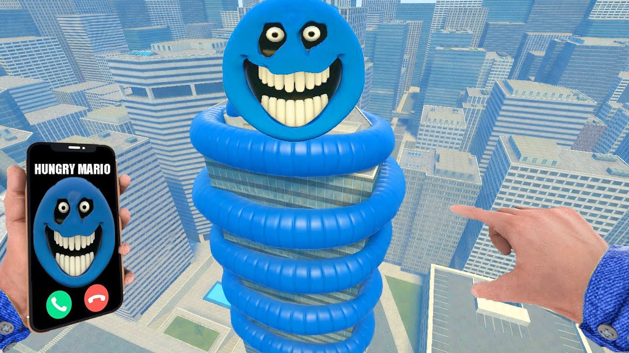 Something Terrifying Happens When Hungry Worm Snake Calls You In Garry's Mod