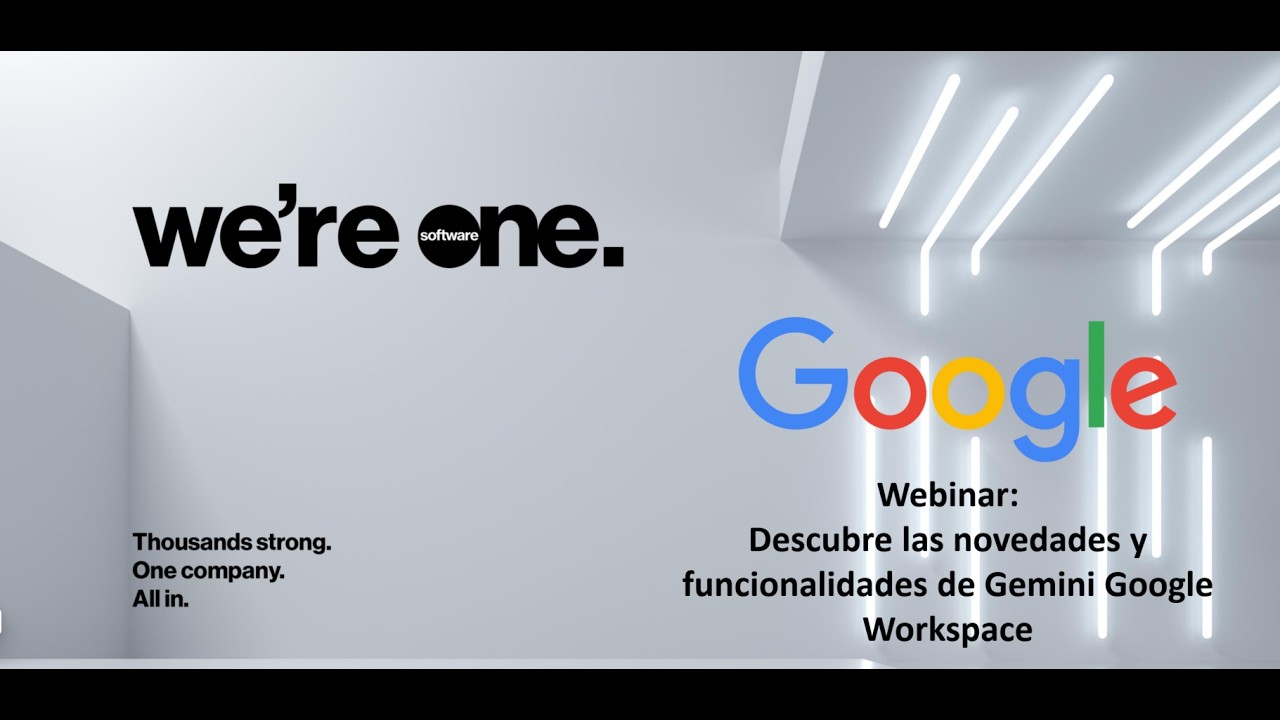 Webinar Gemini Enterprise: Descubre las novedades y funcionalidades de Gemini Google Workspace
