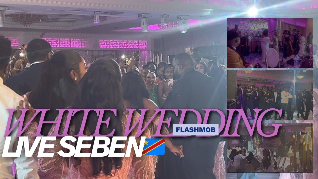 LA VIE | I COULDN'T MISS OUT THIS CONGOLESE WEDDING | FLASHMOB, LIVE SEBEN