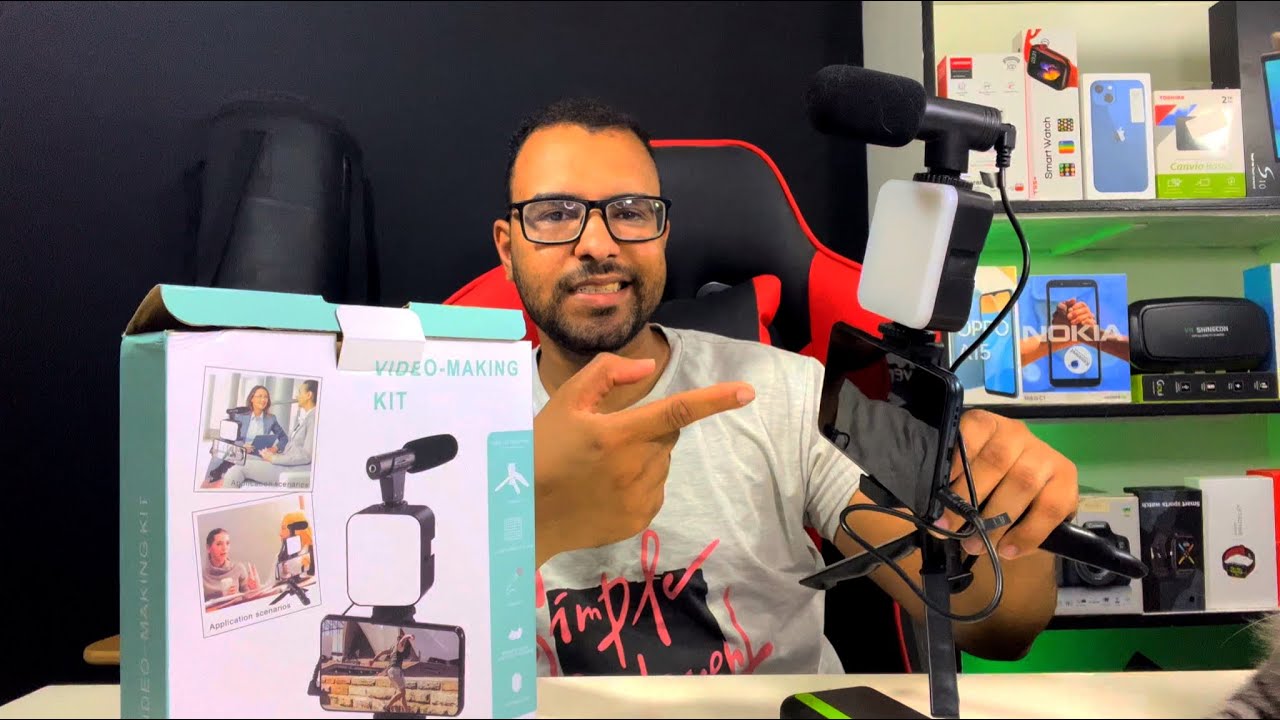 ايه العظمة دي استديو كامل متحرك ال video-Making kit