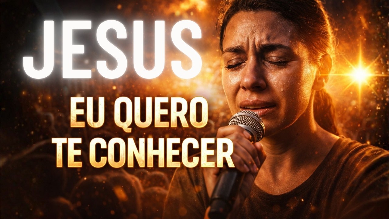 IMPOSSÍVEL NÃO SENTIR A PRESENÇA DE DEUS NESSE LOUVOR - EU QUERO TE CONHECER | Louvor QUE TOCA O CÉU