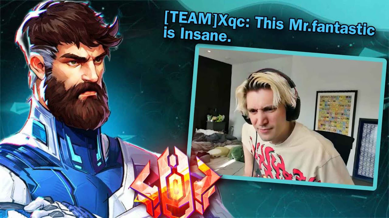 xQc Plays With RANK 1 MISTER FANTASTIC quackly (FT. spaceOW, iRemiix, Sinatraa) | Marvel Rivals