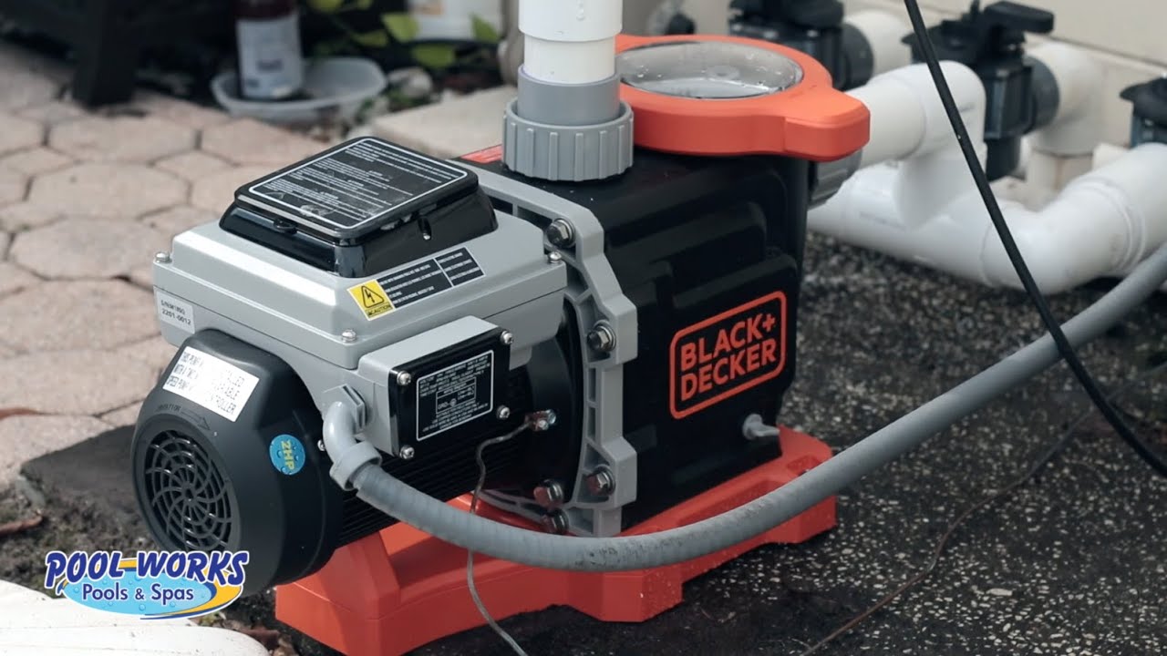 Reduce Energy Costs With The Black + Decker Pool Pump