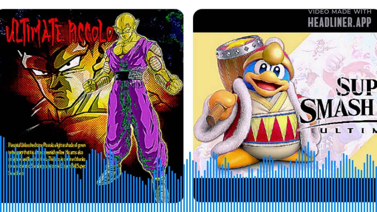 Dragon Ball FighterZ Piccolo's Theme VS Frozen Hillside (Kirby´s Air Ride Super Smash Bros Brawl