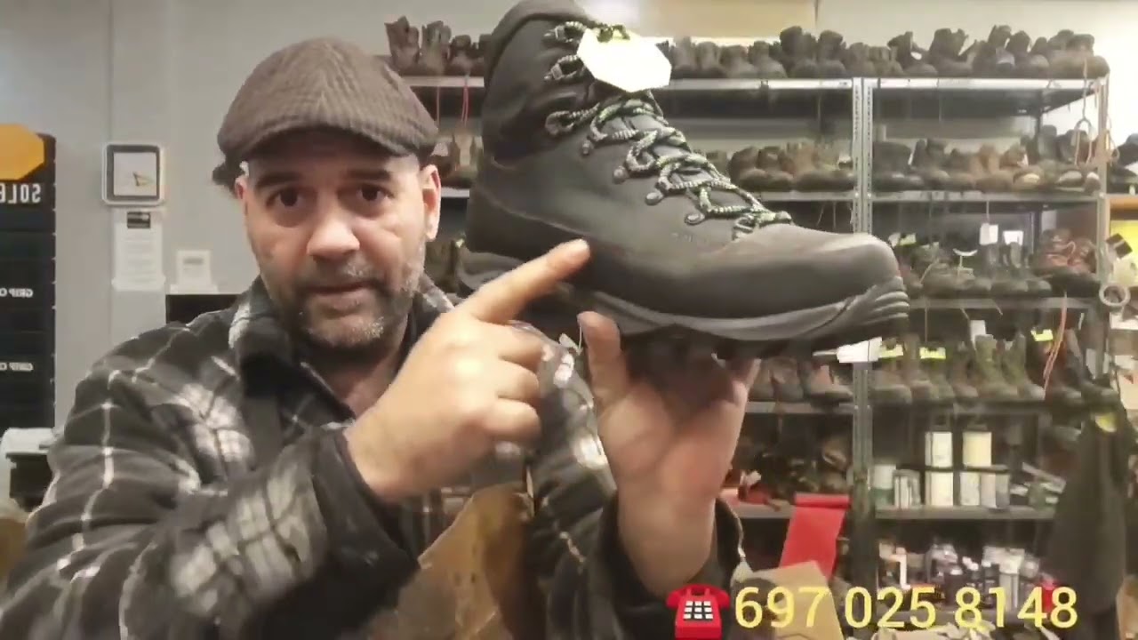Αναβάθμιση Κυνηγετικών Αρβύλων CRISPI | Vibram 502P • Bordol 2mm • Ενίσχυση | Πριν–Μετά
