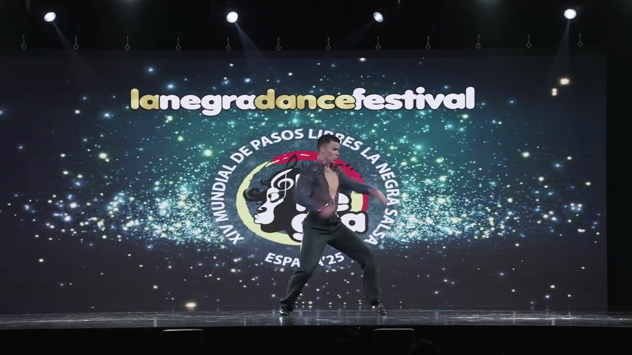 2ndo Puesto RADU MANOLE FINAL SOLISTA CHICOS SALSA