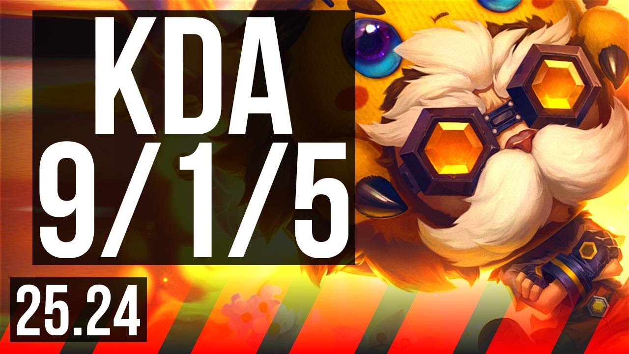 HEIMERDINGER vs DARIUS (TOP) | Good KDA: 9/1/5 | EUNE Master | 25.24