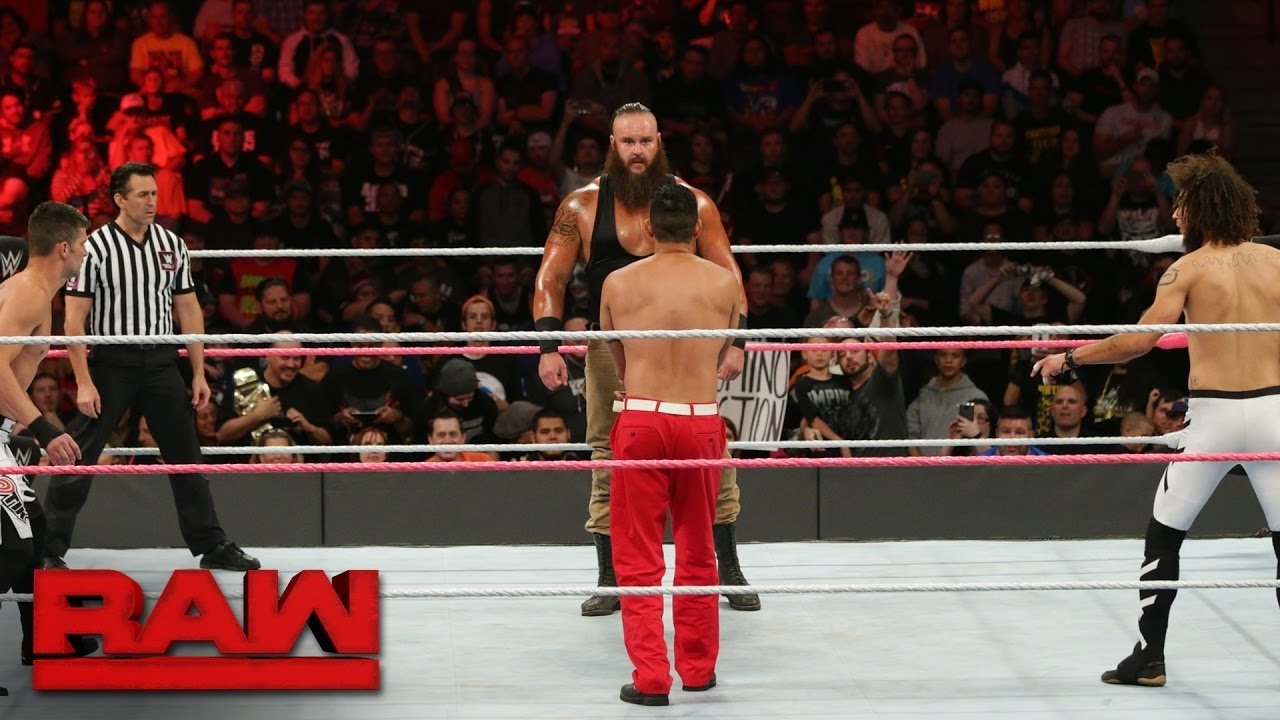 Braun Strowman vs. The Mile-High Trio: Raw, 17. Oktober 2016