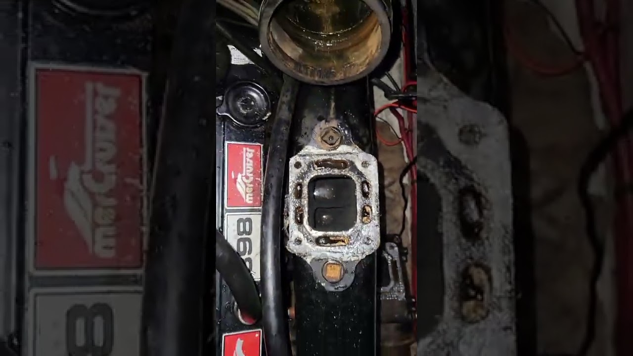 mercruiser cooked engine by messing up exhaust gaskets open or closed cooling?