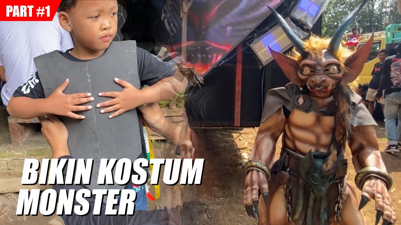 PROSES PEMBUATAN KOSTUM FULL BODY MONSTER KARNAVAL ANAK - Karnaval Kaliabu  2025