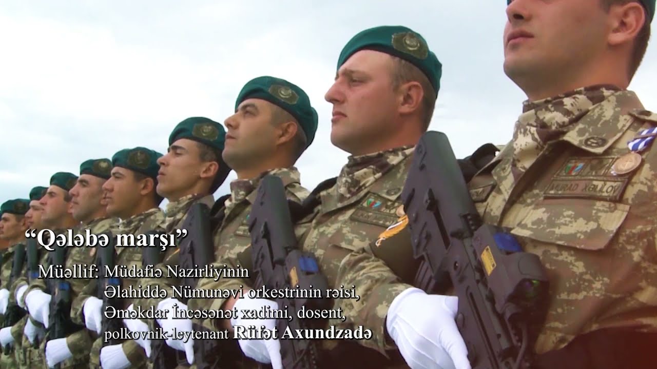 🇦🇿Qələbə🇦🇿 Marşı - 🇦🇿Azerbaycan🇦🇿 Savunma Bakanlığı 🎷📯🎺Bandosu🎺📯🎷