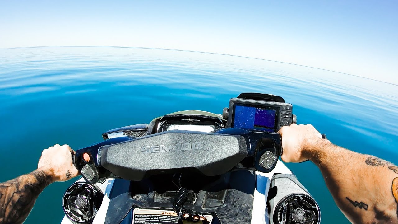 Fishing + Exploring Remote Australian Islands By Jet Ski | Squid Catch And Cook - Ep 73