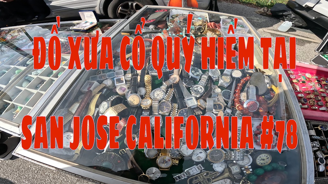 SĂN ĐỒ XƯA CỔ QUÝ HIẾM TẠI CHỢ TRỜI Ở CALIFORNIA MỸ. ĐỜI SỐNG MỸ. MỸ VIỆT VIDEO. MYVIETVIDEO