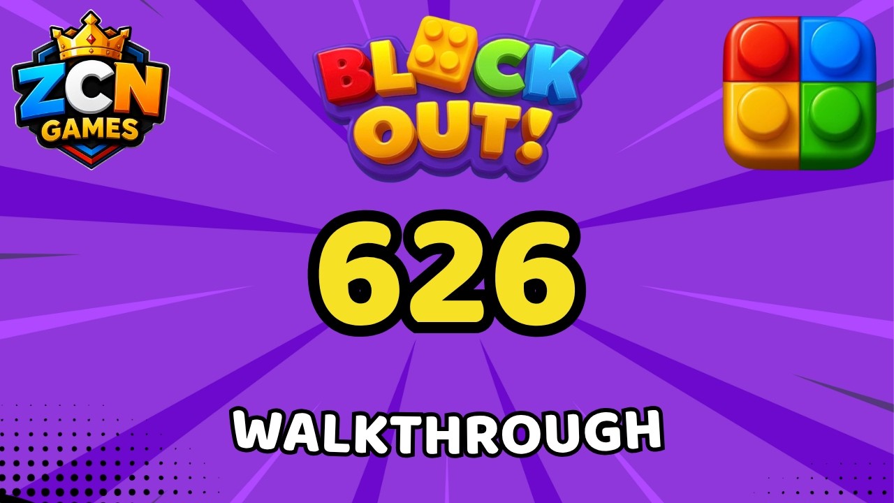 Block Out Level 626 Walkthrough | Full Solution