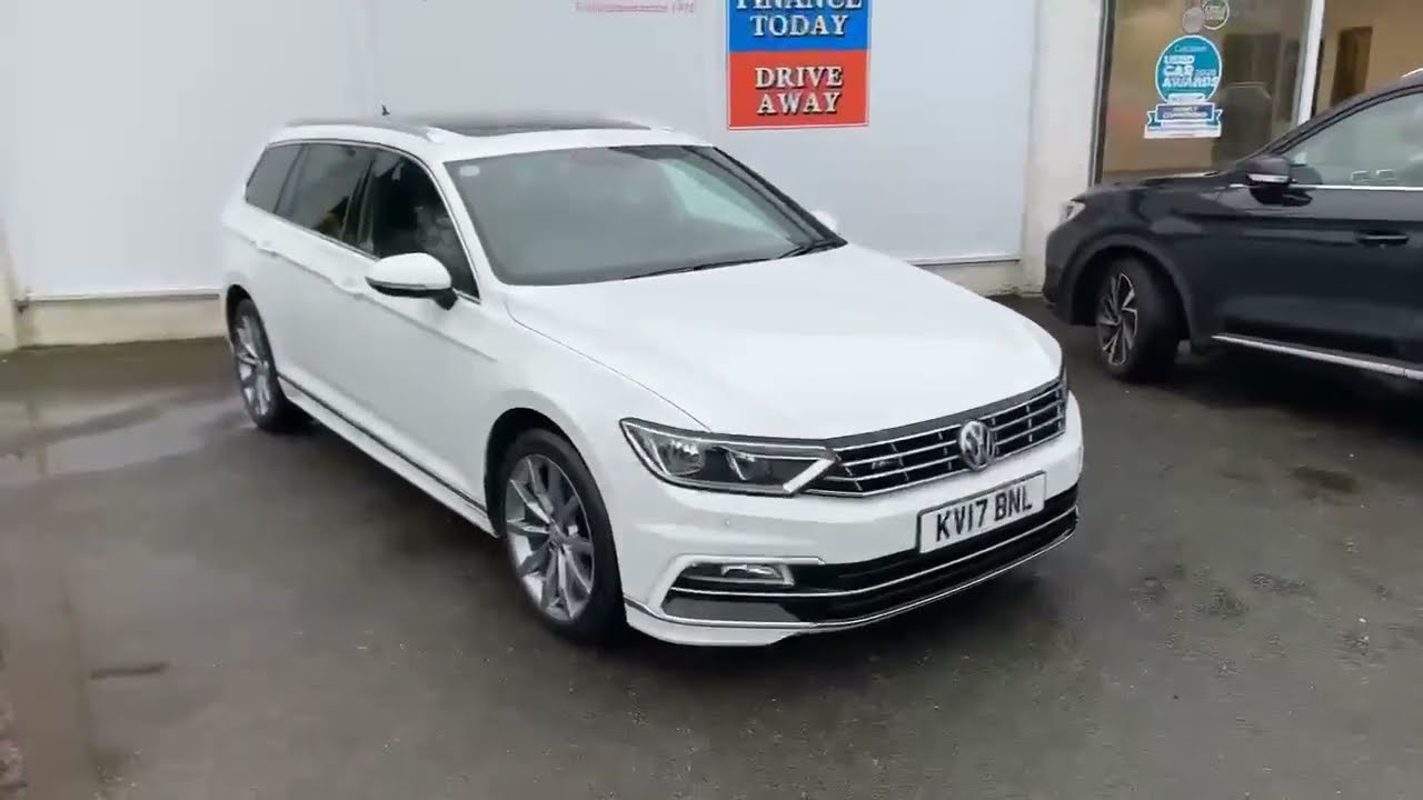KV17BNL | VW Passat 2.0 TDI BlueMotion Tech R-Line Estate | Walkthrough | Angus MacKinnon Ltd