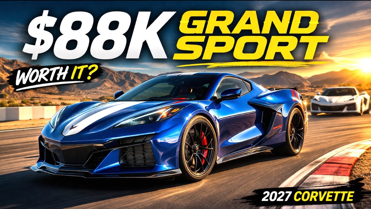 Цена Corvette Grand Sport 2027 года составляет 88 000 долларов. Лучший ли это Corvette на сегодня...