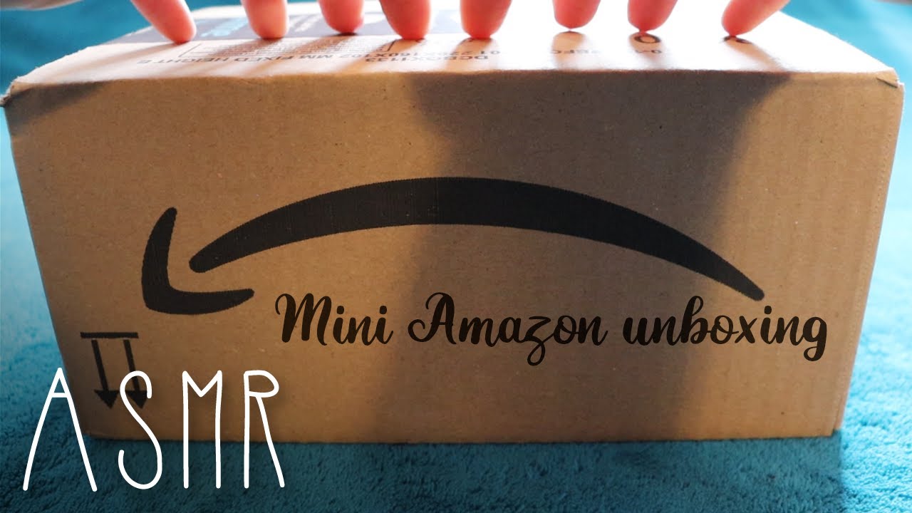 ASMR Amazon unboxing (🎧 soft spoken, LOTS of sleepy cardboard sounds)