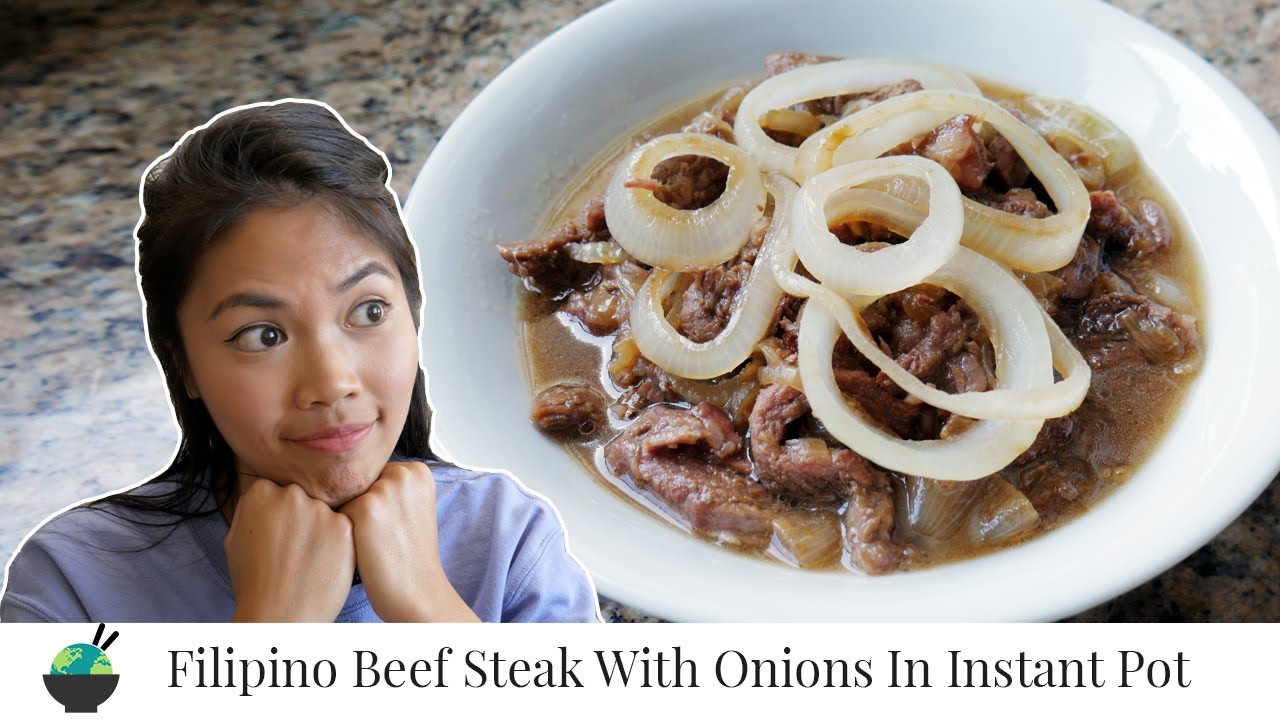 Bistek Tagalog Recipe in the Instant Pot | How To Cook Filipino Beefsteak