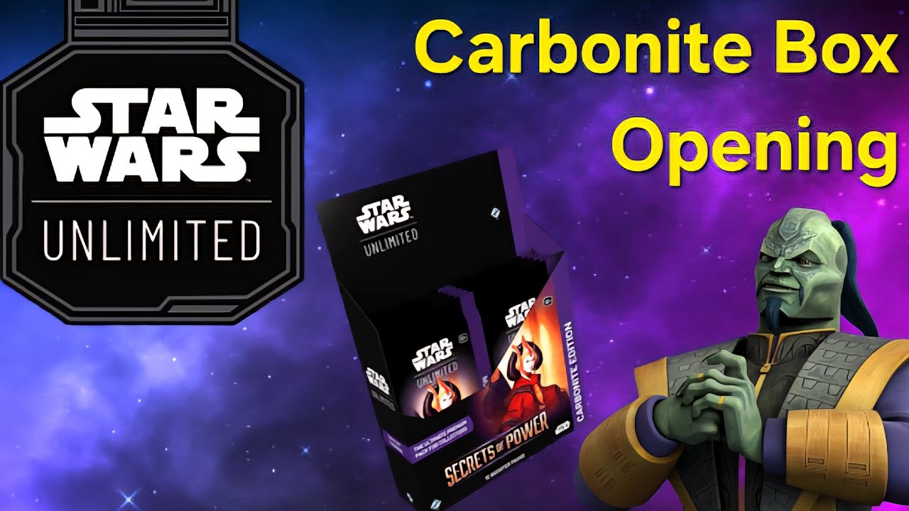 Secrets of Power Carbonite Box Opening