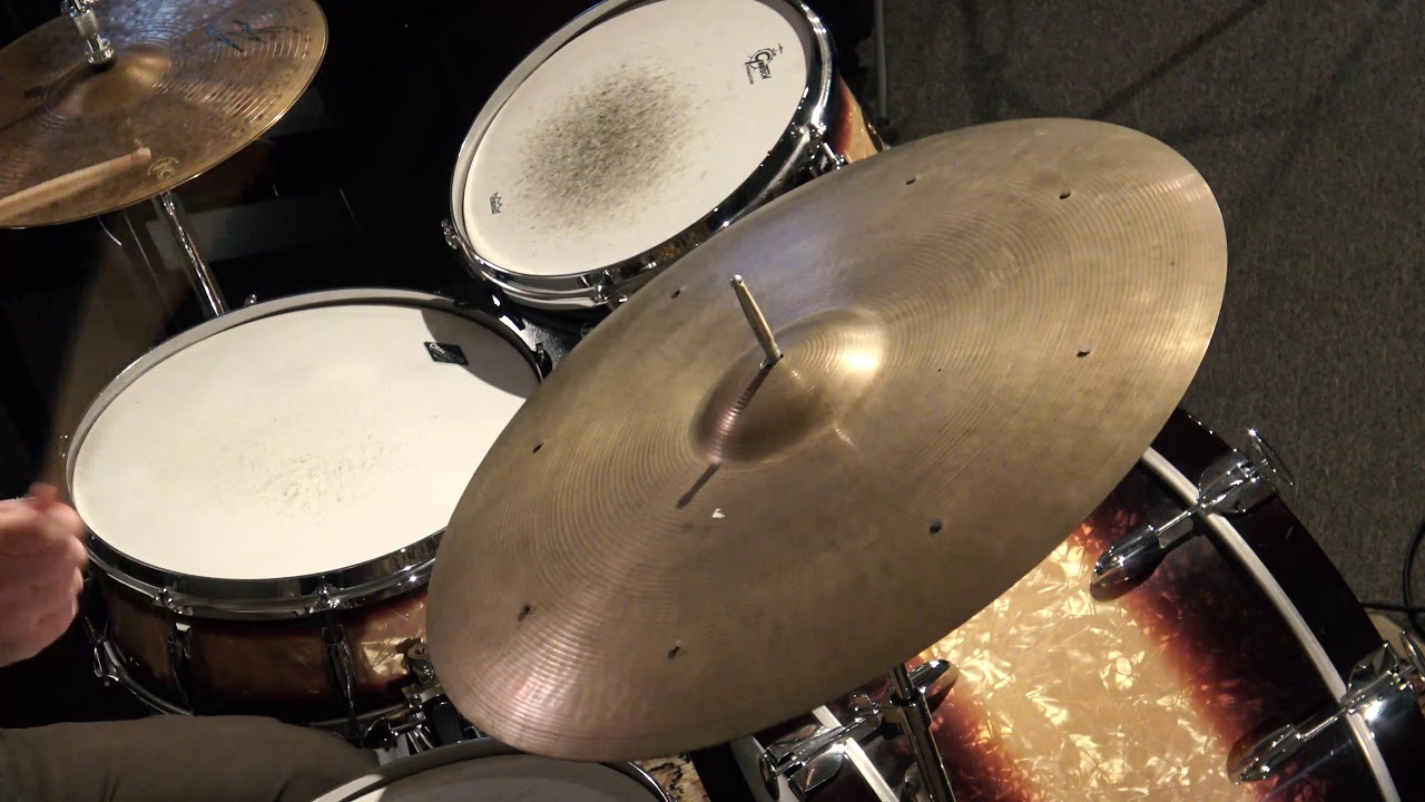 Steve Maxwell Vintage Drums - Paiste 22