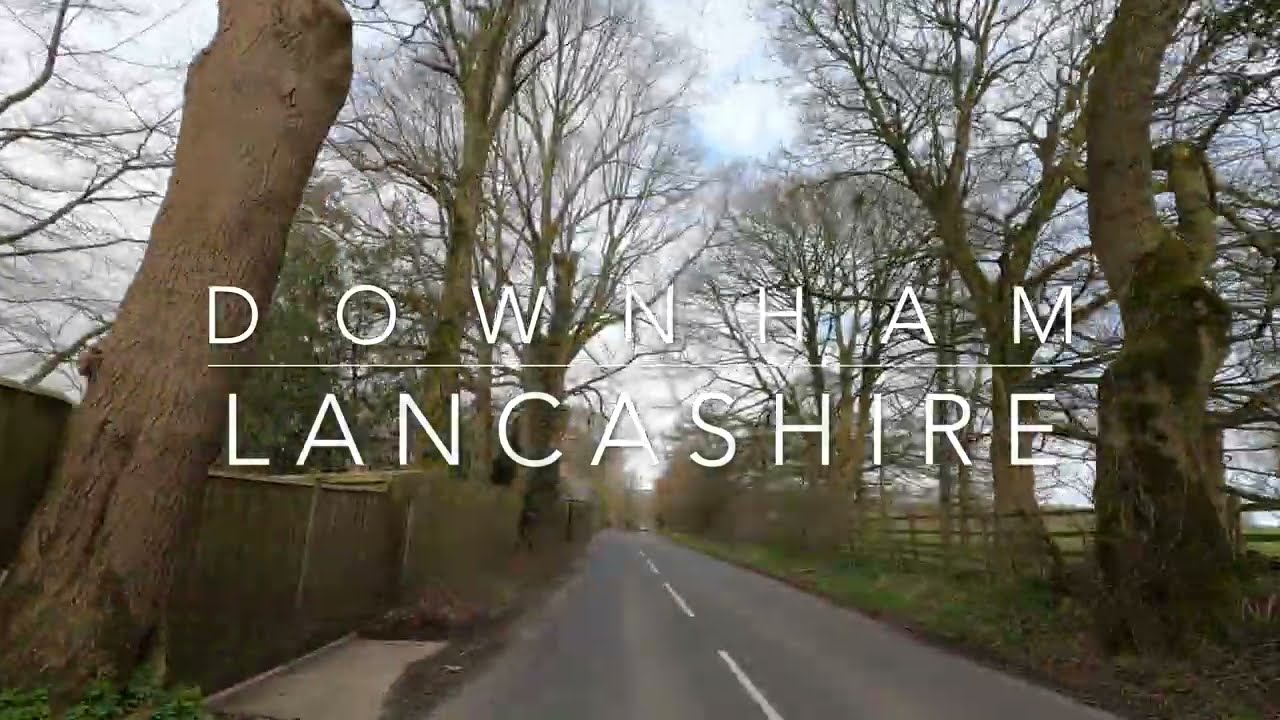 4K Downham (Lancashire, UK) Car Drive