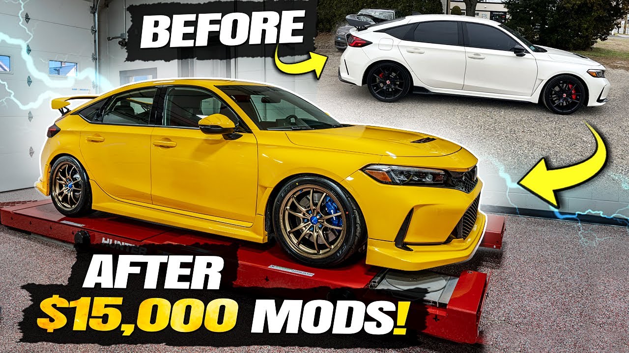 I spent $15,000 on Mods Transforming my Civic Type-R FL5!