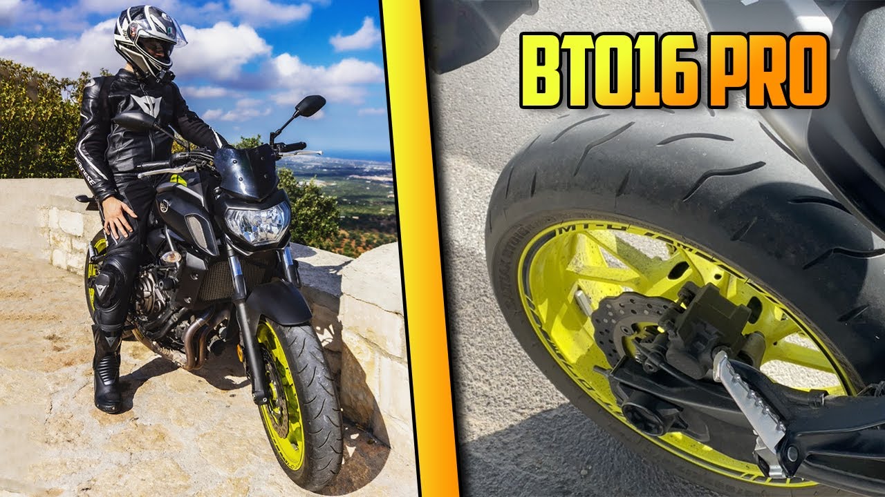 MT 07 + Bridgestone BT016 Pro sul Gargano:  come vanno queste gomme?
