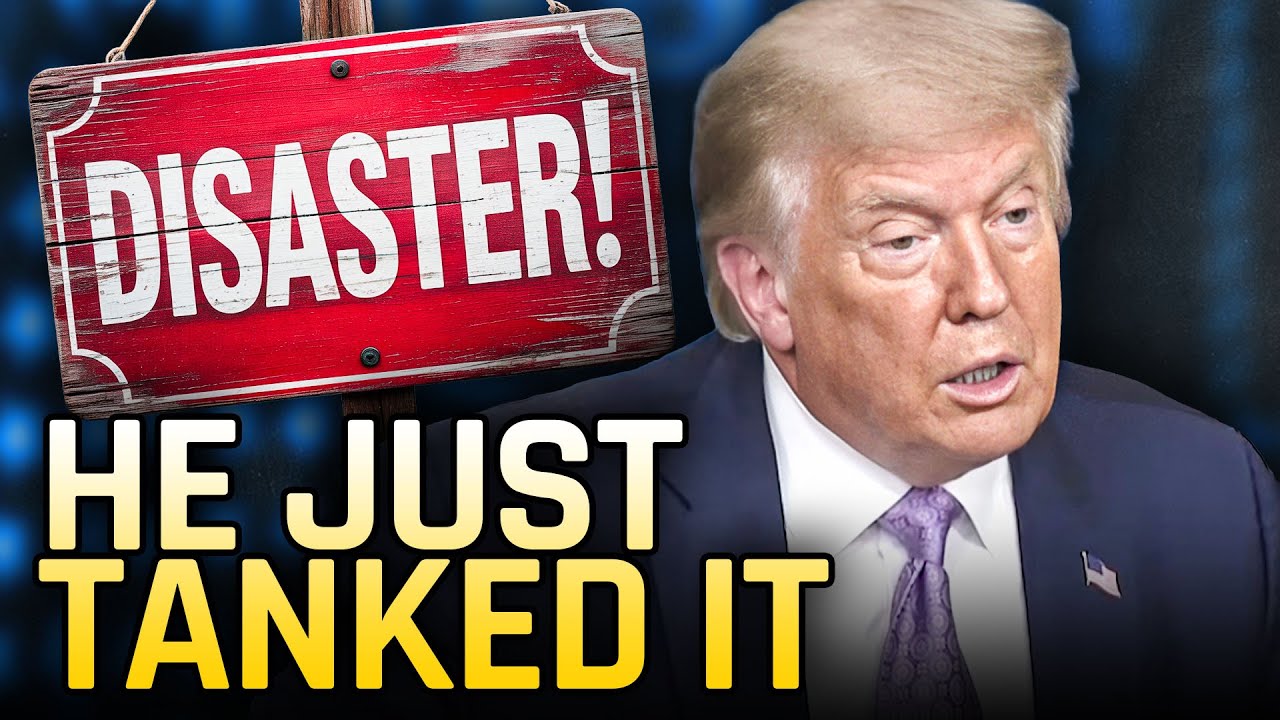Markets TANK After Trump Screws Up AGAIN
