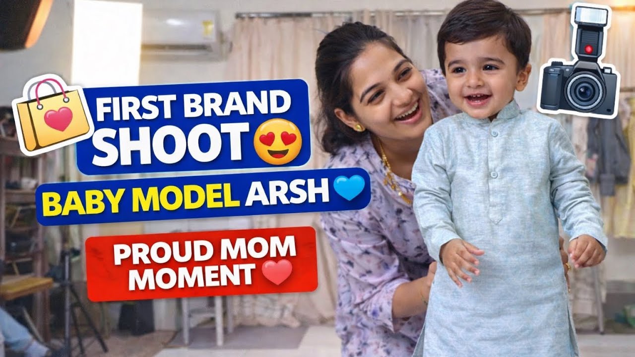 Arsh’s First Brand Photoshoot Vlog 🥰 | Pehla Studio Experience