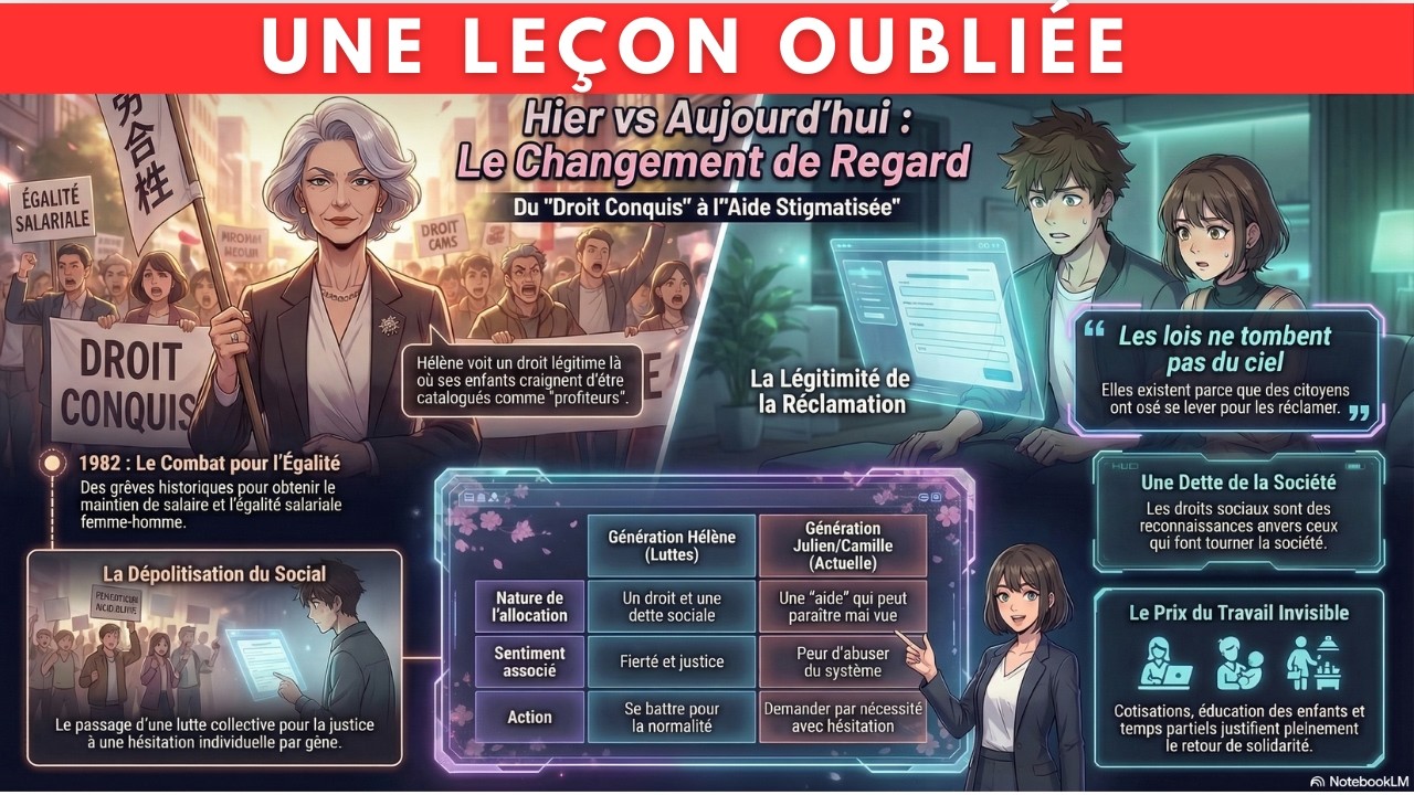 SA FAMILLE A HONTE DES AIDES SOCIALES   LA REPONSE DE CETTE RETRAITEE CHOQUE TOUT LE MONDE