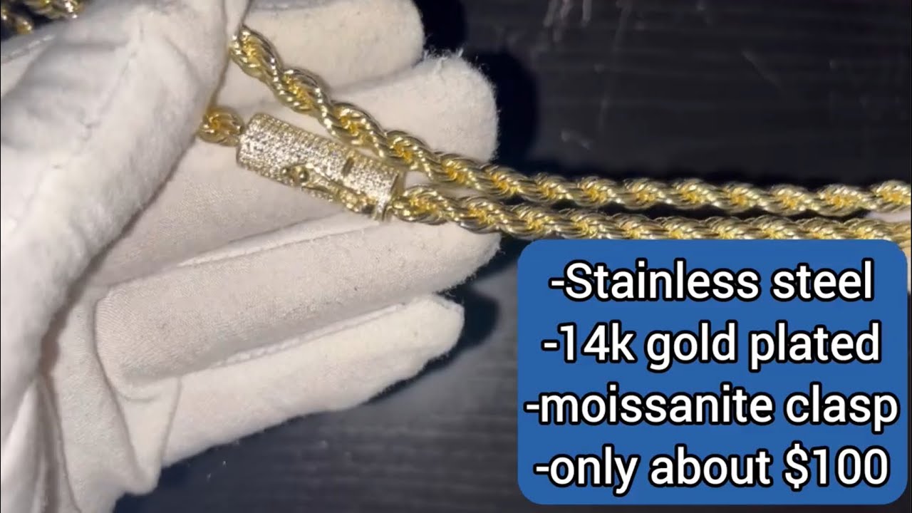 THE BEST HYBRID GOLD PLATED CHAIN⁉️(LONG LASTING)