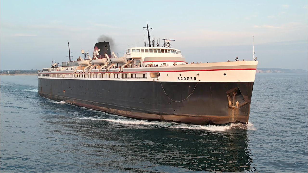 The SS Badger Sets Sail