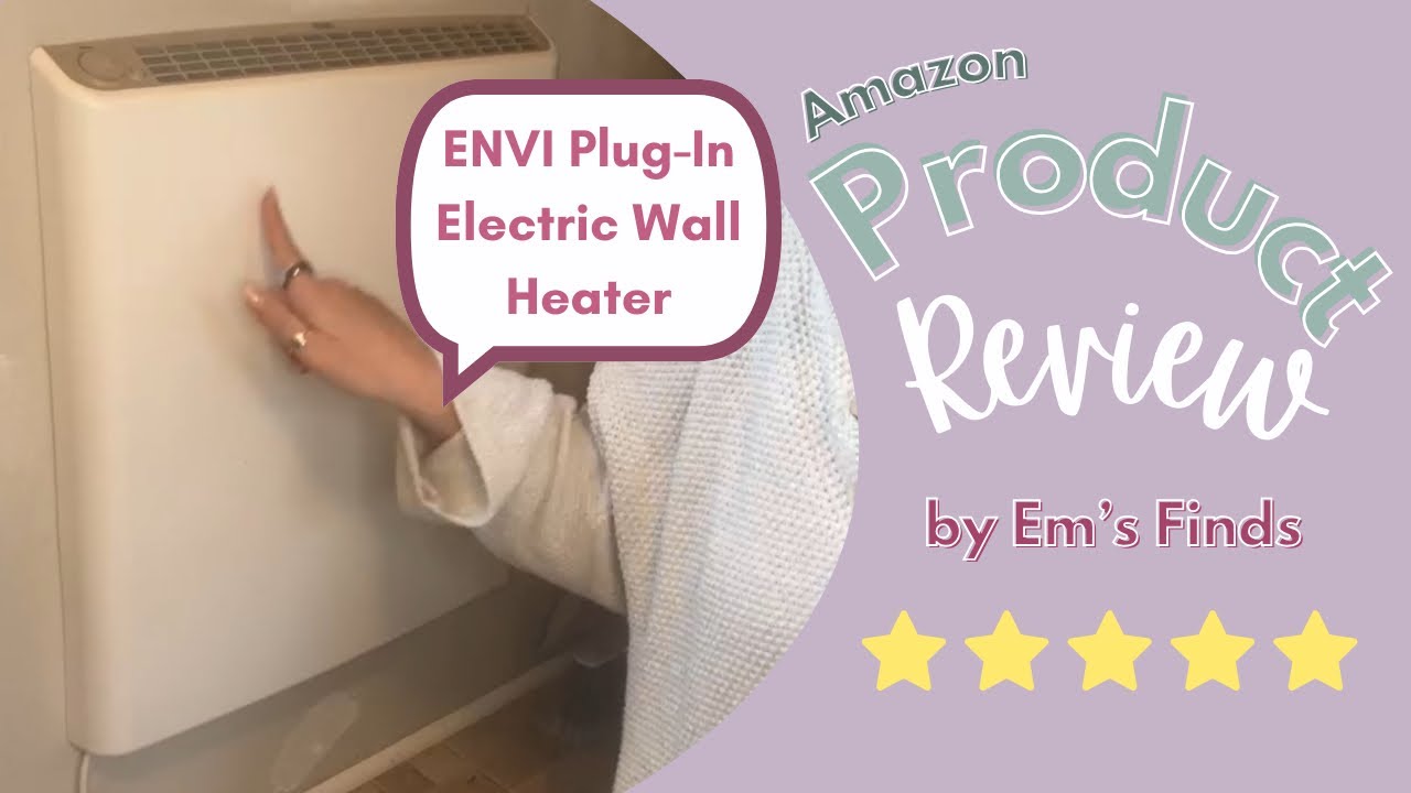 Honest Review | ENVI Plug-in Electric Panel Wall Heaters for Indoor Use, Easy Install, Space Heater