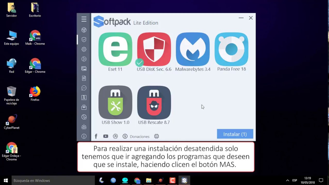Softpack 2018 Lite | Pack  programas desatendidos | TEU 2018 | Todo en uno
