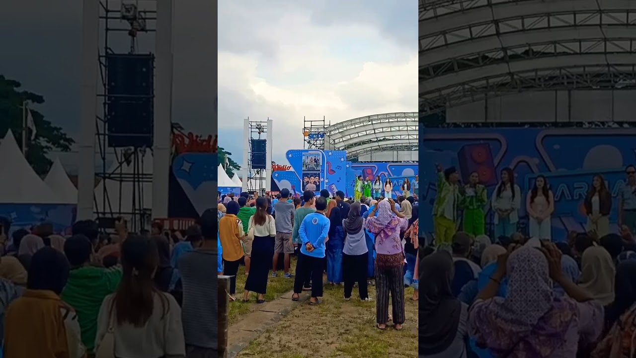 🔥😱 Karnaval SCTV KEBUMEN sudah dimulai, walaupun turun hujan tetap ramai ☺️🎉 #kebumen #shortvideo