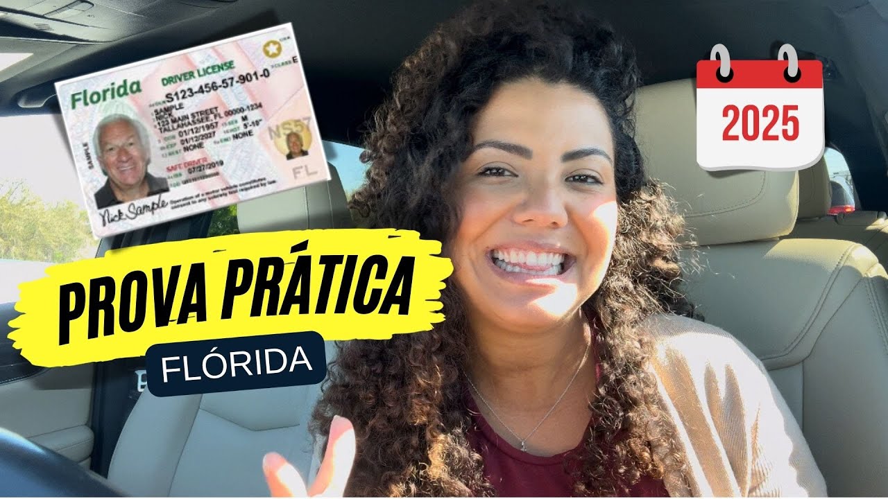 COMO TIRAR A CARTEIRA DE MOTORISTA NA FLÓRIDA? Prova Prática - Orlando - 2025