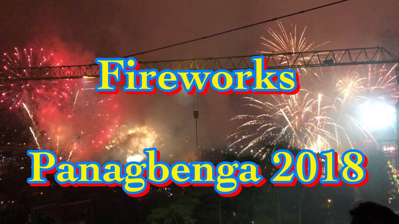 Fireworks Panagbenga festival 2018 SM Baguio