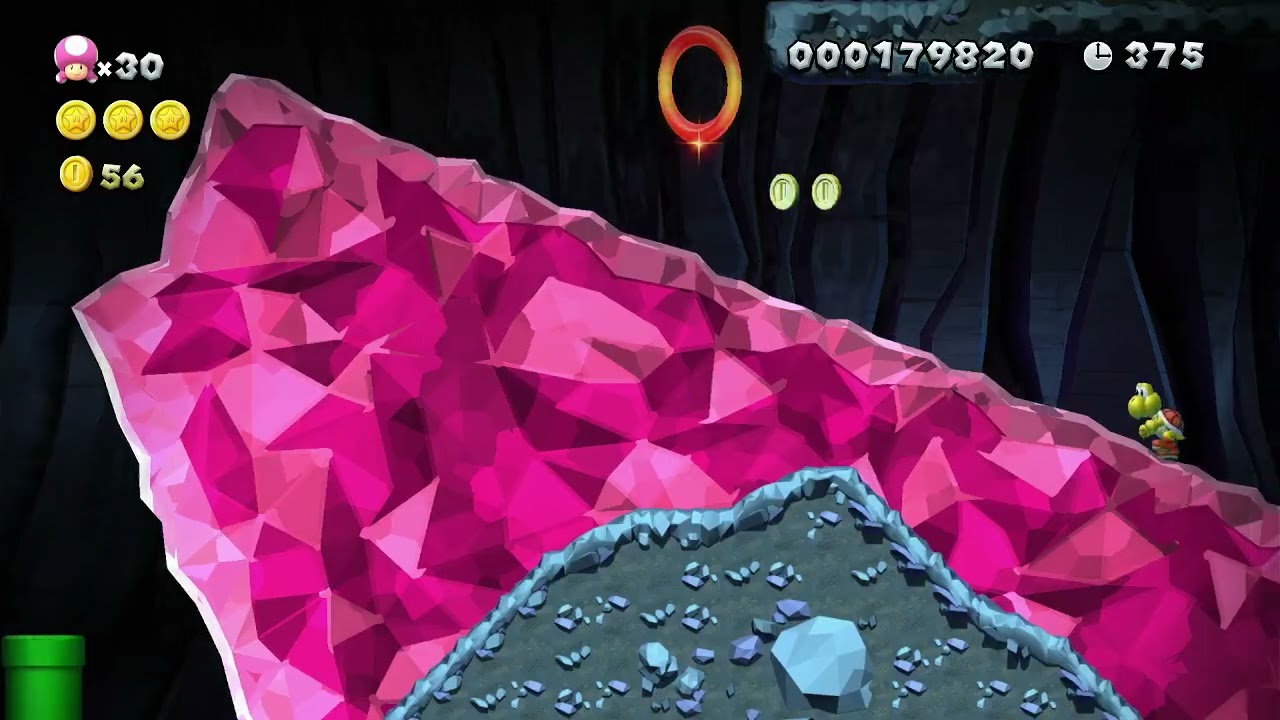 New Super Mario Bros. U Deluxe - Acorn Plains Secret Path 🌰🔑 Unlocking Mushroom Heights!