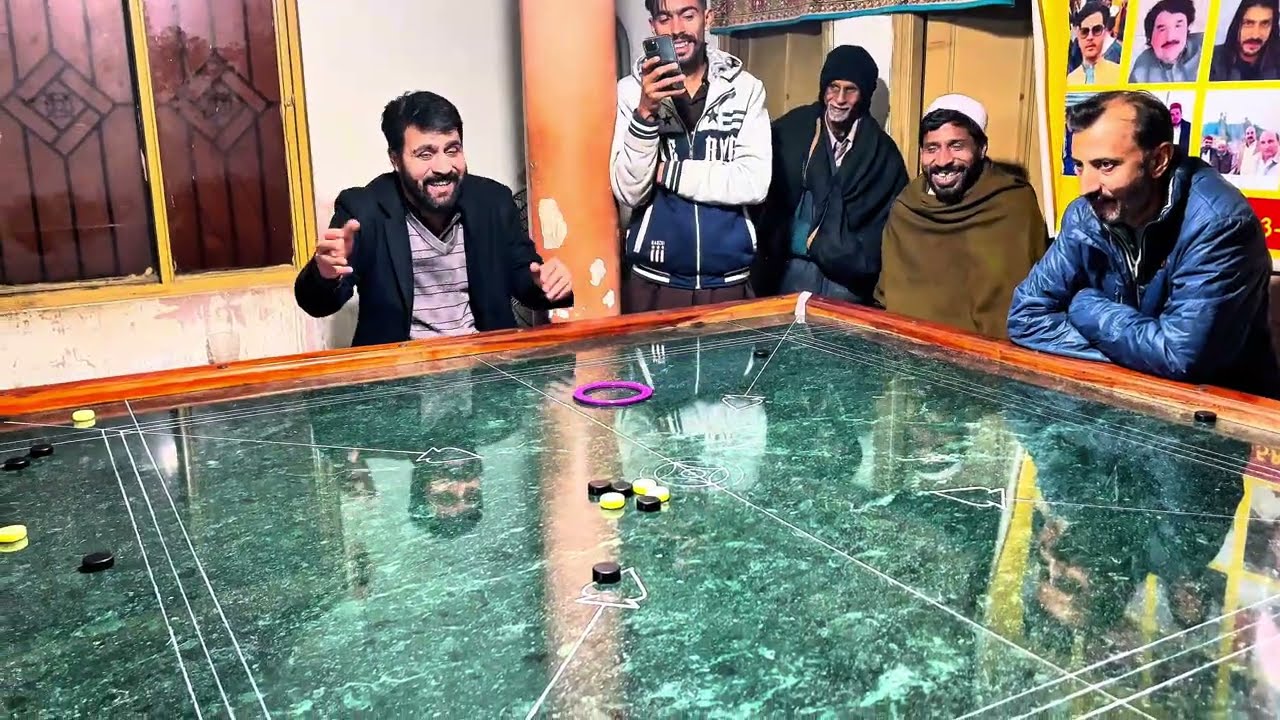 Epic Carrom Board Match 😱🔥 | Unbelievable Trick Shots, Perfect Breaks & Pro Gameplay#trending 