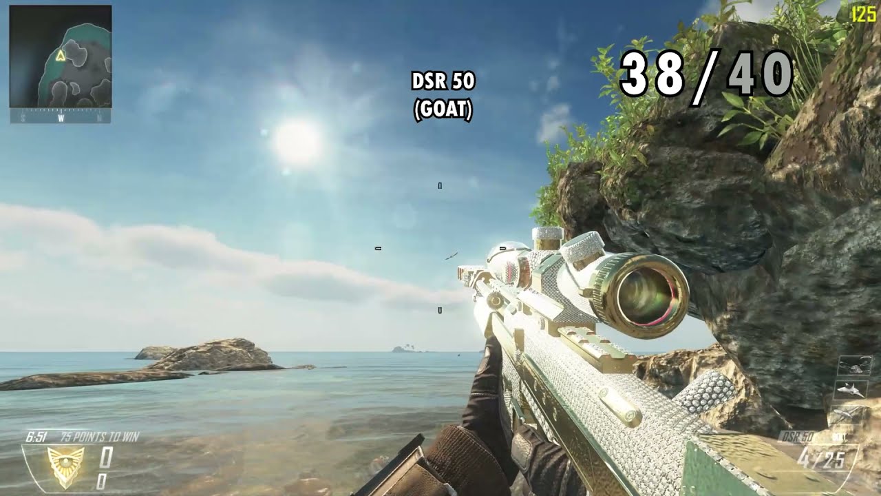 Black Ops 2 Diamond Camo All Guns in 1 Minute