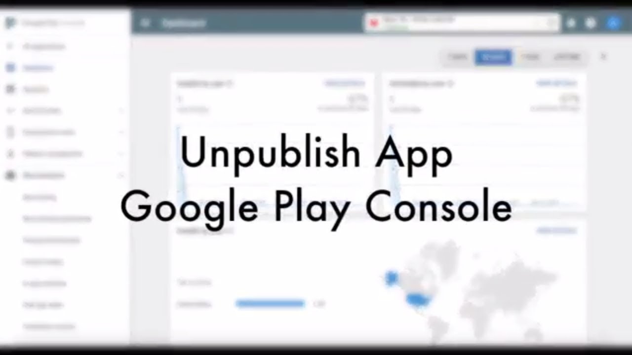 How to: Unpublish/Delete an app on the Google Play Developer Console