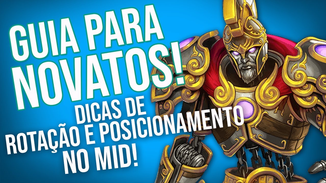 SMITE: Guia para novatos - Dicas de rotação e posicionamento no MID!