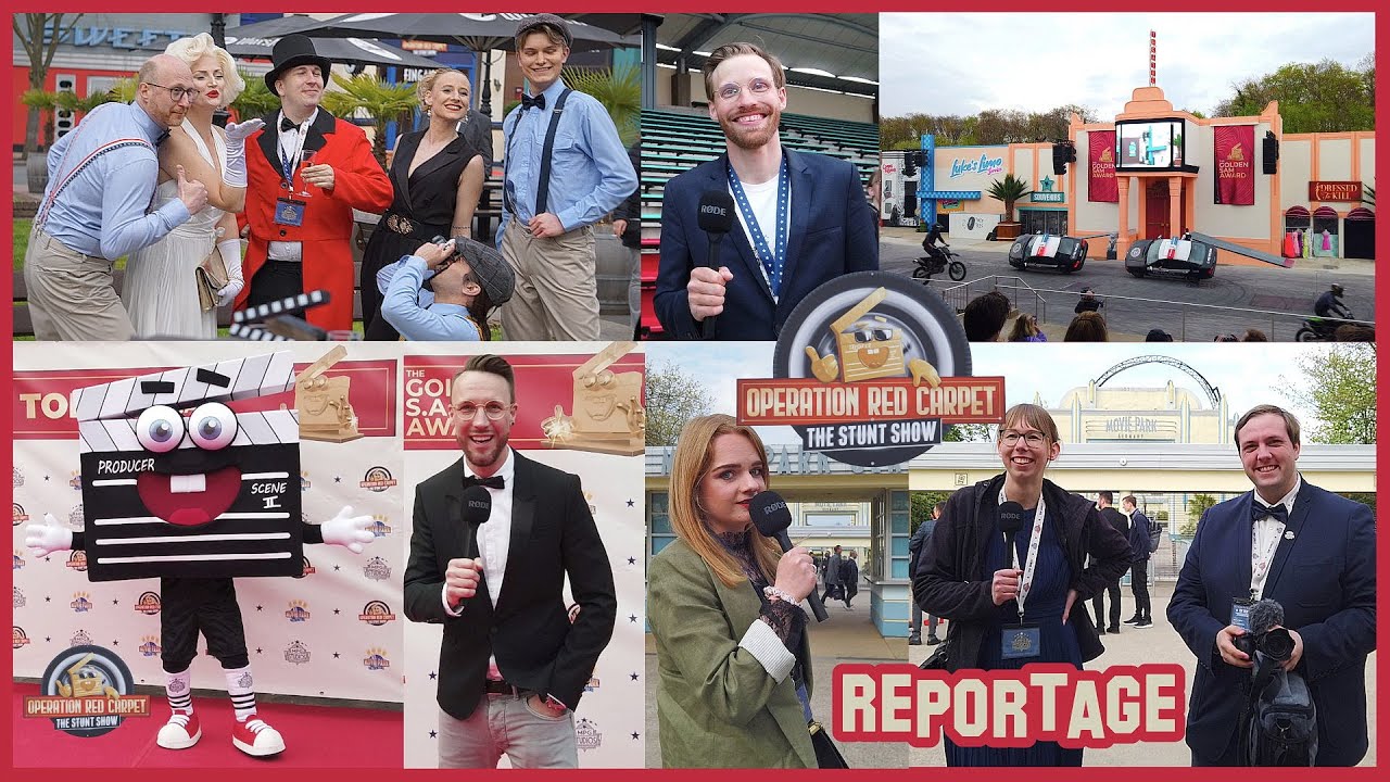 Reportage - Operation Red Carpet - Movie Park Germany präsentiert neue Stunt Show
