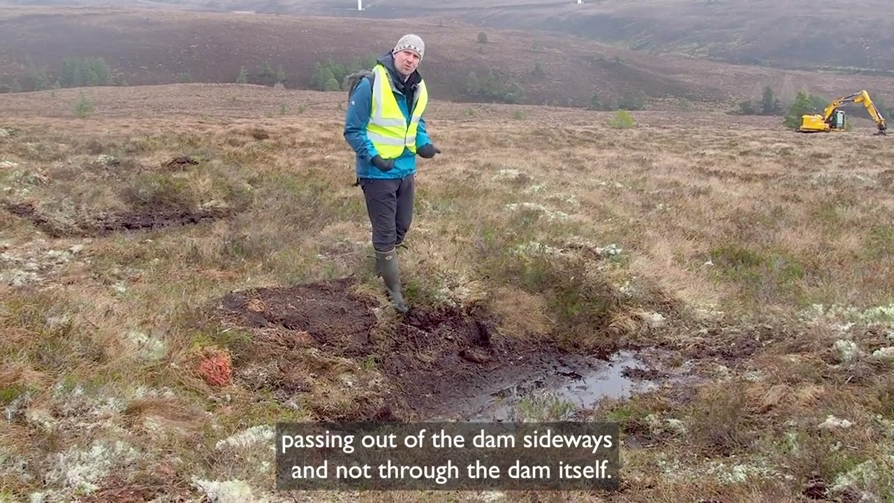 Peatland Restoration – Wave Damming and Zippering - Quality Checking