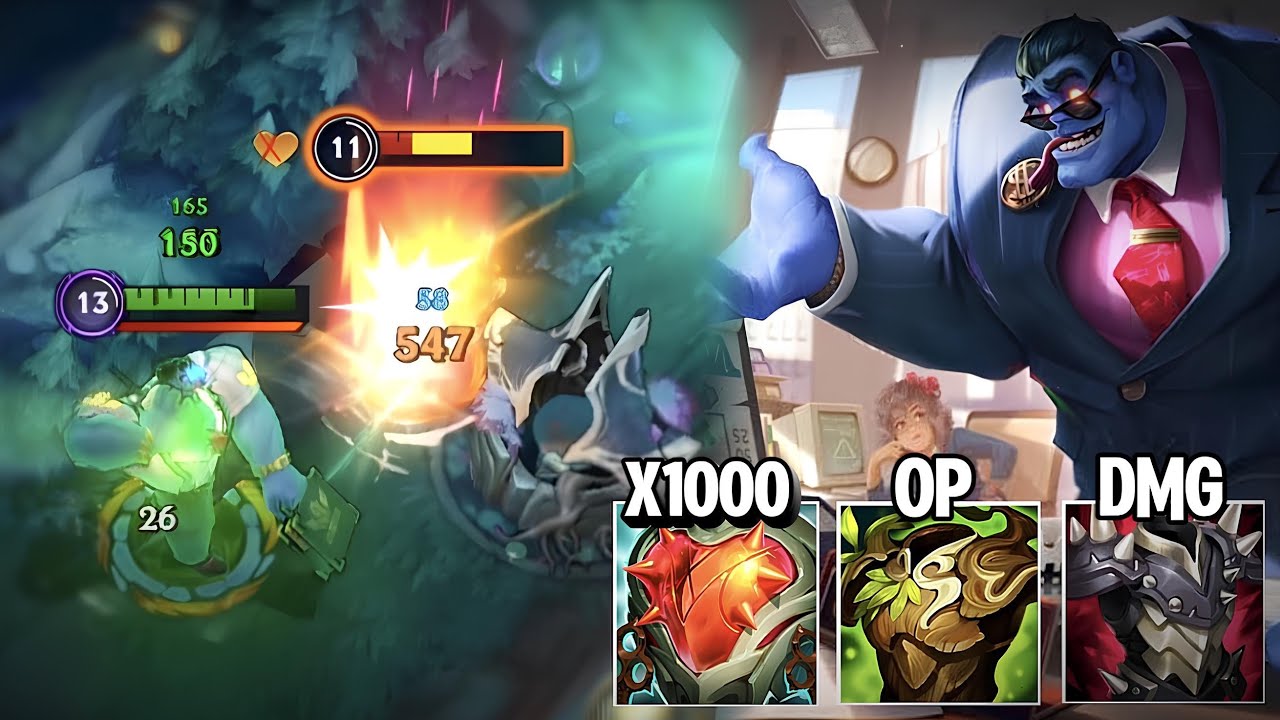 Wild Rift: WARMOG MUNDO DOMINATES 🗿😂
